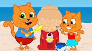 Gatos Superheroes ao Vivo  Desenho Infantil em Português Brasil [upl. by Kerad24]