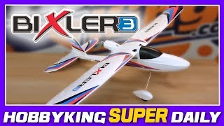 HKing Bixler 3 Glider 1550mm 61quot  HobbyKing Super Daily [upl. by Oiled]