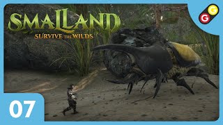 Smalland  Survive the Wilds 07 On combat le scarabée rhinocéros  FR [upl. by Scevor]