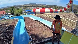 Splashing Water Slide at Funfields [upl. by Darleen675]