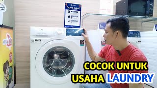 REVIEW MESIN CUCI ELECTROLUX EWF 8004E3WB ULTRA CARE 300 [upl. by Lindy]