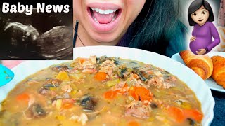 ASMR BABY NEWS  PREGNANCY UPDATES  Turkey Soup whispering suellASMR pregnancy edition [upl. by Okiam]