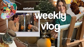 WEEKLY VLOG🎄 kanapowanie 🛋️  podbiegi  pielęgnacja złuszczająca  podsumowanie 2023 [upl. by Desma]