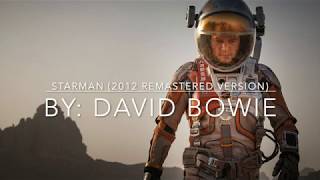 Starman 2012 Remastered  David Bowie  with lyrics [upl. by Lebezej]