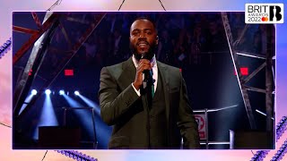 Mo Gilligans best bits  The BRIT Awards 2022 [upl. by Tiraj]