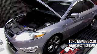 Ford Mondeo 20T EcoBoost PowerShift ECU Remap [upl. by Yordan]