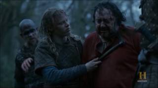 Vikings S04E18  Aelle facing Ragnars grave [upl. by Camey]