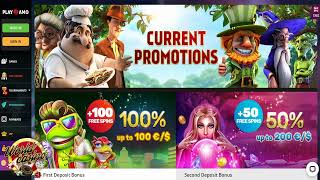 PlayAmo casino  Review of casino Play with promo code [upl. by Tacita]