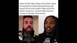 Adam22 Fires Bricc Baby adam22 podcast briccbaby guccimane interview tesla election2024 [upl. by Jenny608]