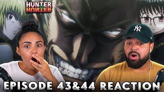 UVOGIN VS SHADOW BEASTS Hunter X Hunter Episode 43 and 44 Reaction [upl. by Aspasia]