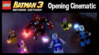 Lego Batman 3 Beyond Gotham  Opening Cinematic [upl. by Jochebed]