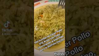 100 formas de hacer pollo 10 Arroz con Pollo Mi debilidad al cocinarlo pero uno de mis favoritos [upl. by Nevek835]