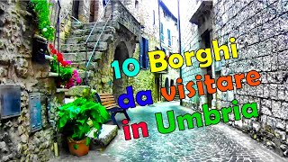 10 Borghi da visitare in Umbria nella provincia di Terni [upl. by Nnaasil]