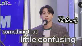 Taekook moments and my little confusion with jungkooks interview today [upl. by Mulvihill59]