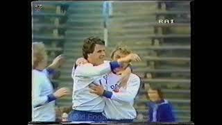 1982 Friendly  East Germany v Italy [upl. by Neslund]