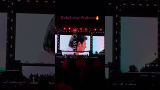 Rebel star Prabhas🔥at DSP concert rebelstarprabhas prabhas mirchi salaar dspconcert concert [upl. by Sira]