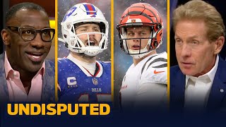 Bengals dominate Bills in AFC Divisional round led by Joe Burrows two TDs  NFL  UNDISPUTED [upl. by Eico481]