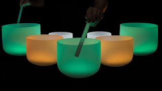 Relaxing Crystal Singing Bowls 432 Hz  Sound Bath for Deep Sleep [upl. by Airalednac]