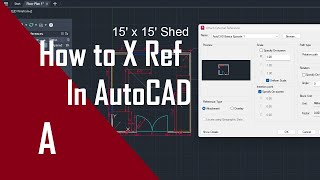 How to Use XRef Command  AutoCAD 2025 [upl. by Amie327]