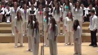 Moran Choir singing Mimaamakim by Idan Reichel in  EJCF Basel 2014 [upl. by Welcher]