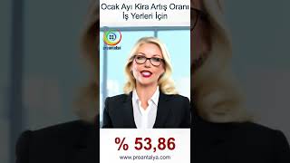 Ocak 2024 İş Yerleri Kira Artış Tüfe Oranı Belirlendi Proantalya [upl. by Terpstra661]