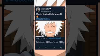 Master Jiraiya AMVEDIT4K  animeanimeeditanimeeditsnarutonarutoshippudenviralshortsamv [upl. by Wiltsey]