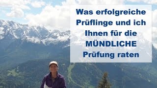 Heilpraktiker Psychotherapie Keine Angst vor der mündlichen Prüfung [upl. by Annot]