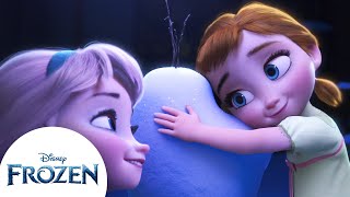 Do You Want to Build a Snowman  Cartoons For Kids  Frozen [upl. by Aserahs]