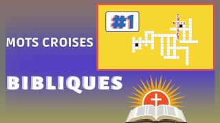 Mots croisés sur la bible jeux bibliques avec questions et réponses [upl. by Stroud181]