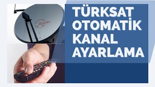 Türksat Otomatik Kanal Arama Frekansı Türksat 4A Uydu Ayarlama [upl. by Brahear]