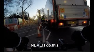 London Cycling Near Misses Jan 19 [upl. by Edrock388]