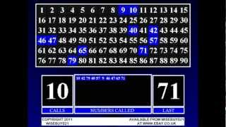 The Best Bingo Software Calling Machine Version 5 [upl. by Terrene]