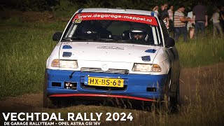 Vechtdal Rally 2024  De Garage Rallyteam  Opel Astra GSi 16V [upl. by Haag]