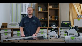 Setting up the Festool plungecut saws TS 55 F and TSC 55 K [upl. by Feenah]