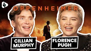 quotIm Irish Were TERRIBLE At Thisquot 😂 Oppenheimer Interview with Cillian Murphy amp Florence Pugh [upl. by Radley55]