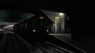 Train Simulator Classic Virtual District Line S Stock WimbledonEdgware Road [upl. by Eiahpets522]