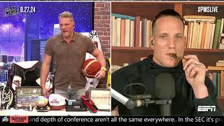 The Pat McAfee Show Live  Friday September 27th 2024 [upl. by Ynnij256]