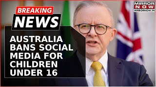 Breaking  Australia Mulls Ban On Social Media Usage By Teenagers Proposes New Underage Usage [upl. by Artened]