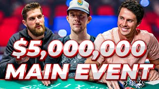 EPIC 5000000 MAIN EVENT Final Table Highlights [upl. by Mirabelle982]