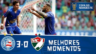 Bahia 3 x 0 Salgueiro  Gols e melhores momentos  7ª rodada  Copa do Nordeste 2019 [upl. by Elletsirk]