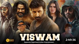 Viswam 2024 Full Movie Hindi Dubbed Latest South Update  Gopichand New Movie  Kavya  South Movie [upl. by Adnocahs606]