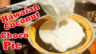 Hawaian Coconut Chocolate Pie  Hawaian Coconut Chocolate Pie Recipe [upl. by Lander]