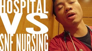 HOSPITAL or Skilled nursing facility Which one  Nurse Vlog [upl. by Hildy710]