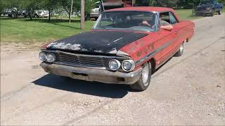 1964 Galaxie 500XL 390 test drive [upl. by Goodson]