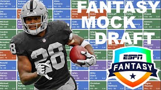 2022 Fantasy Football Mock Draft  10Team PPR  4th Pick [upl. by Adrahc]