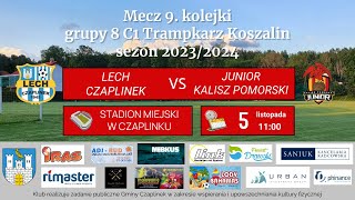 Lech Czaplinek  Junior Kalisz Pomorski 40  05112023 skrót [upl. by Wernsman]