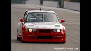 BMW E36 M3 GTR Yokohama  Testing at Zolder 2010 [upl. by Lotus506]