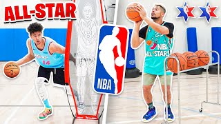 2HYPE NBA ALL STAR WEEKEND BASKETBALL CHALLENGES [upl. by Irelav]