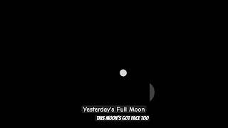 Moon Face on full moon night 18TH September 2024 [upl. by Matilda]