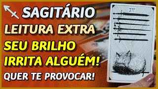 SAGITÁRIO ♐️  SEU BRILHO IRRITA ALGUÉM 🌟🤩🌟😈 VAI TE PROVOCAR ⚡️🤬 [upl. by Merlin]